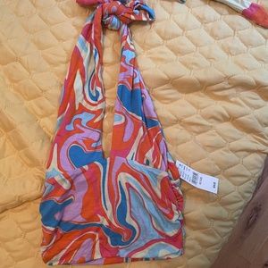 Pacsun Tie Dye Halter Tank Size XS New with Tags